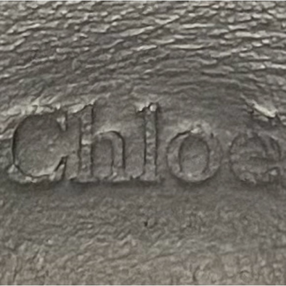 Chloe Authentic Vintage Black Leather Long Wallet with Tan Leather Interior - Picture 12 of 16
